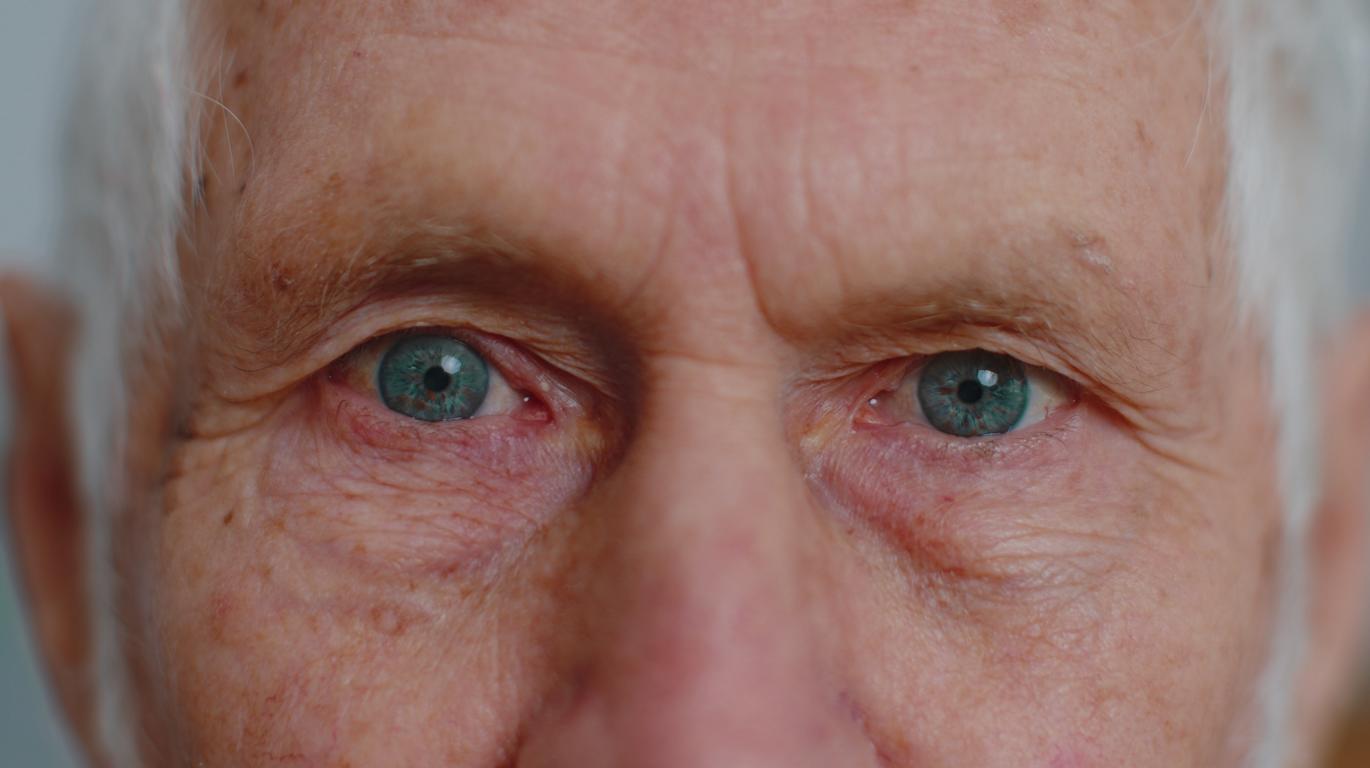 Strahlende Augen