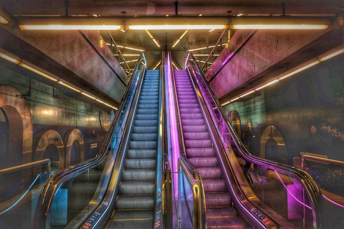 Rolltreppe
